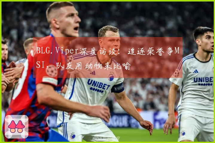BLG.Viper深度访谈：追逐荣誉争MSI，队友用动物来比喻